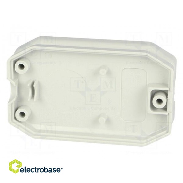 Enclosure: for remote controller | X: 38mm | Y: 65mm | Z: 16mm | ABS paveikslėlis 3