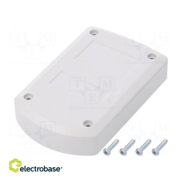 Enclosure: for remote controller | X: 46mm | Y: 73mm | Z: 17mm | ABS фото 2