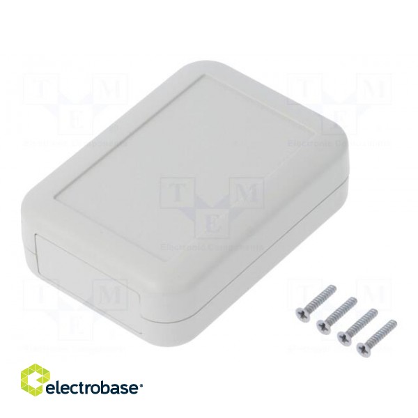 Enclosure: for remote controller | X: 50mm | Y: 70mm | Z: 22mm | ABS image 1
