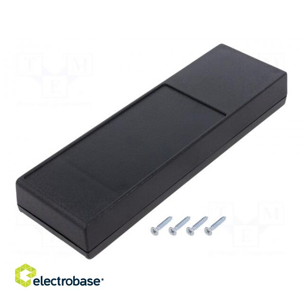 Enclosure: for remote controller | X: 59.5mm | Y: 189mm | Z: 26mm image 1