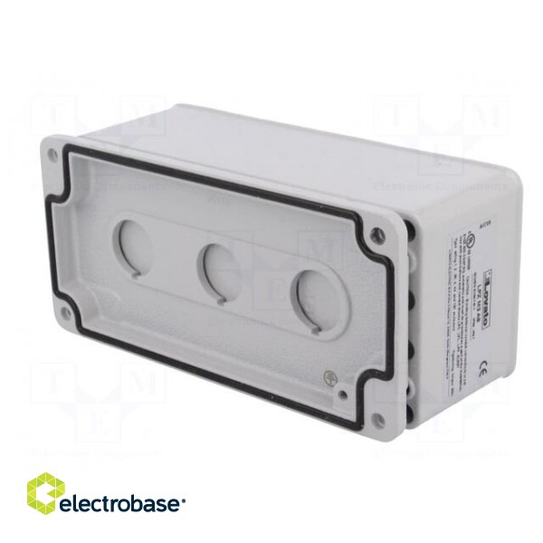 Enclosure: for remote controller | X: 80mm | Y: 170mm | Z: 73mm | grey paveikslėlis 4