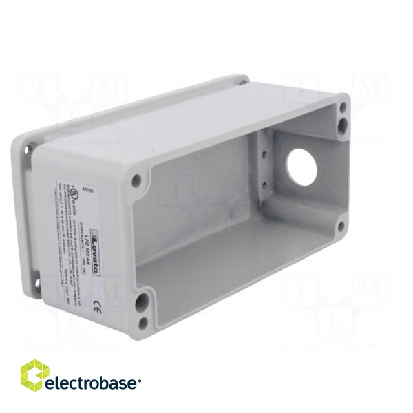 Enclosure: for remote controller | X: 80mm | Y: 170mm | Z: 73mm | grey paveikslėlis 6