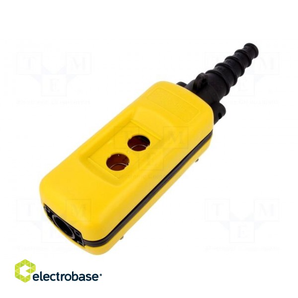 Enclosure: for remote controller | X: 80mm | Y: 190mm | Z: 70mm | yellow image 1