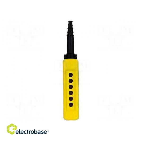 Enclosure: for remote controller | X: 80mm | Y: 310mm | Z: 70mm | yellow