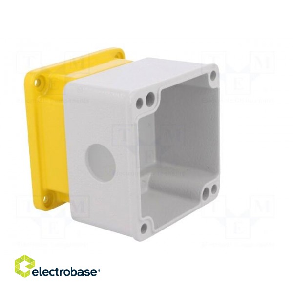 Enclosure: for remote controller | X: 80mm | Y: 80mm | Z: 73mm | grey paveikslėlis 6