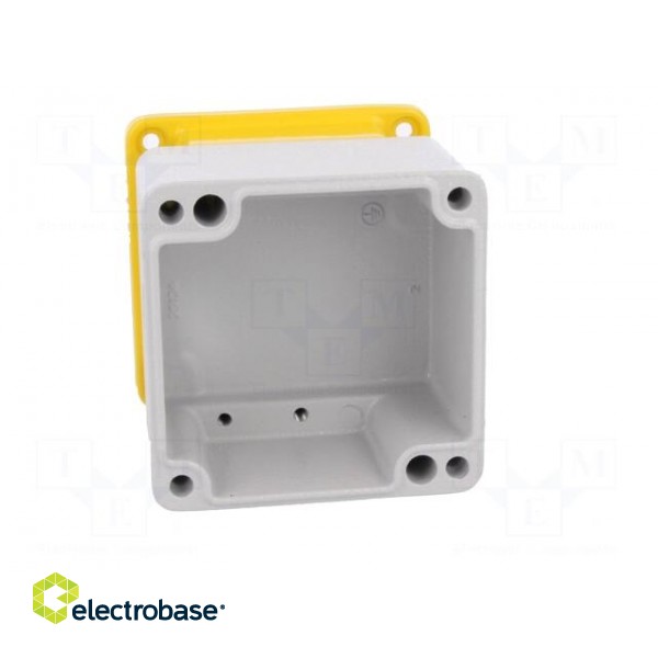 Enclosure: for remote controller | X: 80mm | Y: 80mm | Z: 73mm | grey paveikslėlis 7
