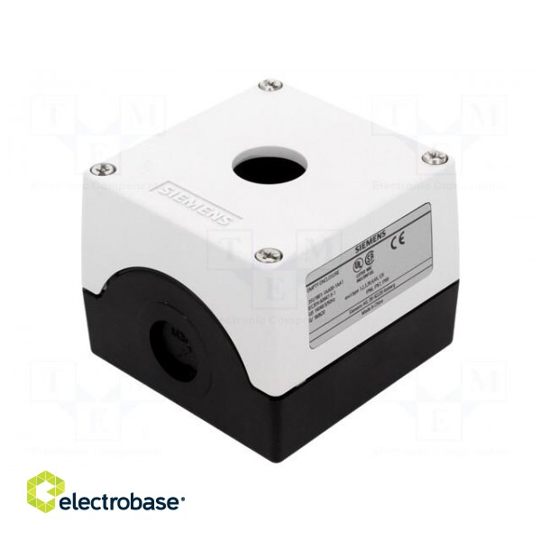Enclosure: for remote controller | X: 85mm | Y: 85mm | Z: 64mm | plastic image 1