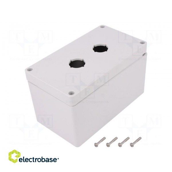 Enclosure: for remote controller | IP66 | UL94-5V | X: 90mm | Y: 160mm image 1