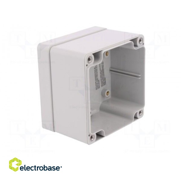 Enclosure: for remote controller | X: 90mm | Y: 90mm | Z: 60mm | IP66 paveikslėlis 2