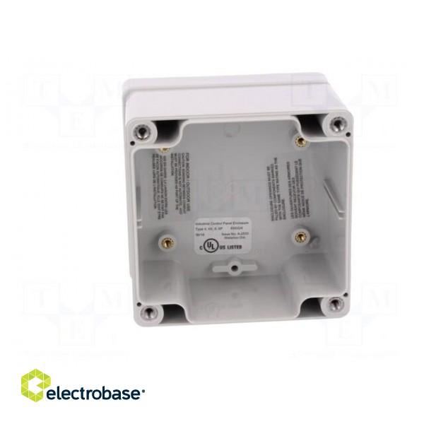 Enclosure: for remote controller | X: 90mm | Y: 90mm | Z: 60mm | IP66 image 3