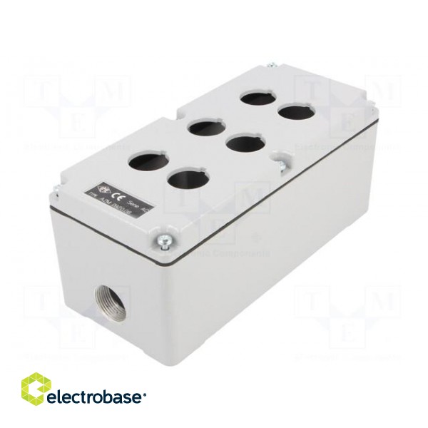 Enclosure: for remote controller | IP65 | X: 92mm | Y: 205mm | Z: 86mm paveikslėlis 1