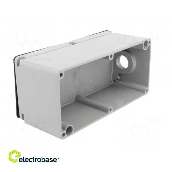 Enclosure: for remote controller | IP65 | X: 92mm | Y: 205mm | Z: 86mm paveikslėlis 3
