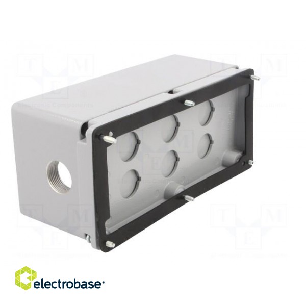 Enclosure: for remote controller | IP65 | X: 92mm | Y: 205mm | Z: 86mm paveikslėlis 7