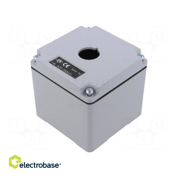 Enclosure: for remote controller | IP65 | X: 92mm | Y: 92mm | Z: 86mm image 1