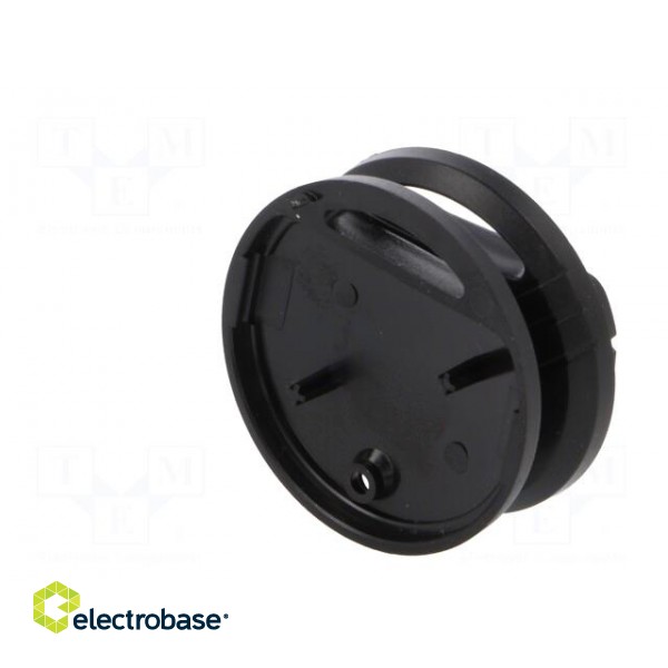 Enclosure: for remote controller | Z: 13mm | ABS | black | Ø: 38mm image 5