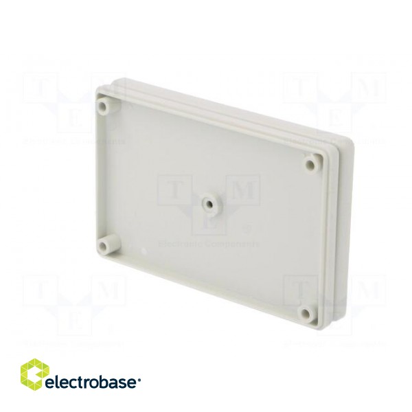 Enclosure: multipurpose | X: 54mm | Y: 85mm | Z: 10mm | ABS | light grey image 5