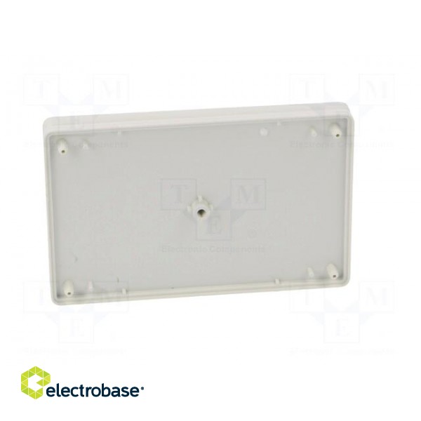 Enclosure: multipurpose | X: 54mm | Y: 85mm | Z: 10mm | ABS | light grey image 8