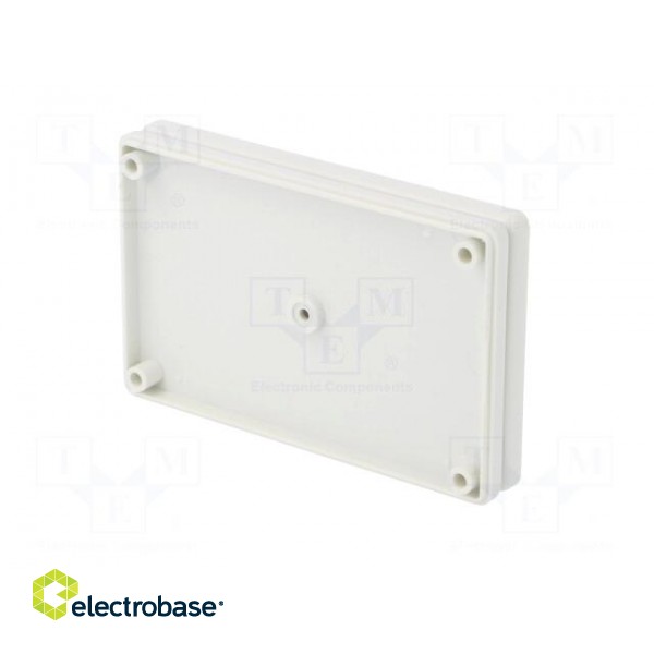 Enclosure: multipurpose | X: 54mm | Y: 85mm | Z: 10mm | ABS | light grey image 9