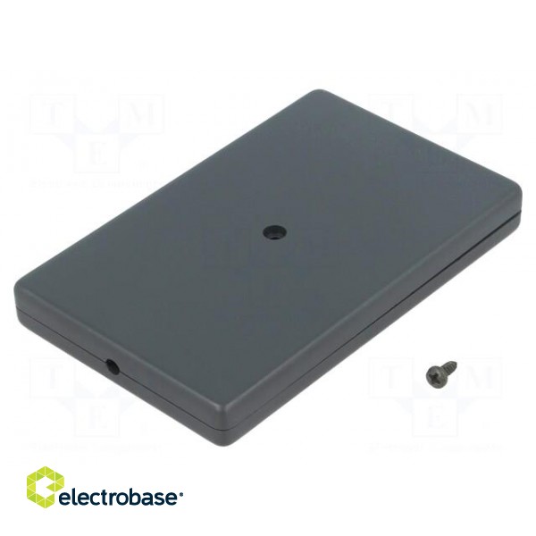 Enclosure: multipurpose | X: 54mm | Y: 85mm | Z: 10mm | ABS | black image 1