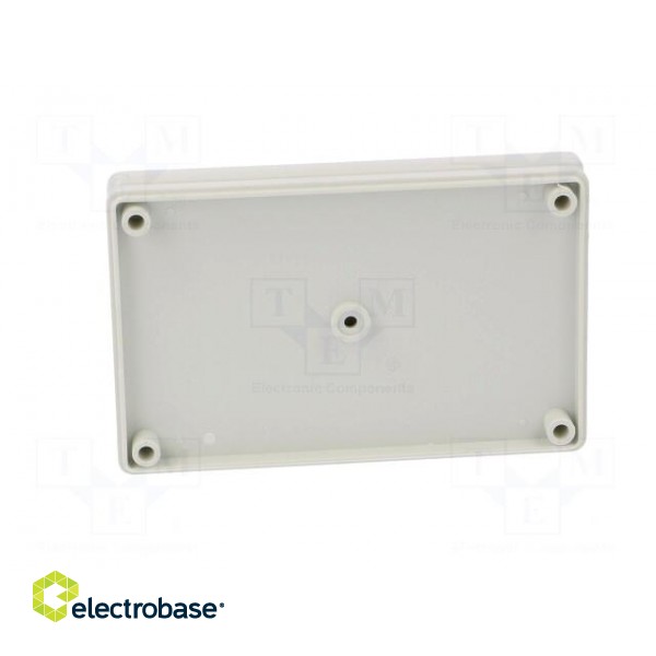 Enclosure: multipurpose | X: 54mm | Y: 85mm | Z: 10mm | ABS | light grey image 4