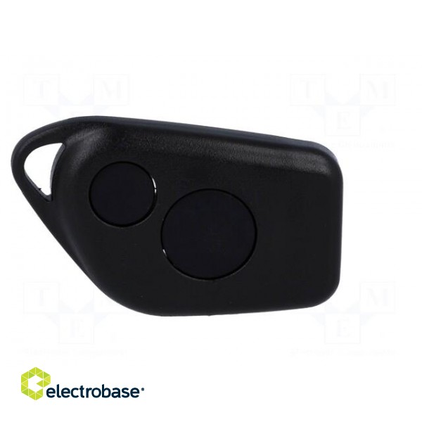 Front panel for remote controller | plastic | black | MINITOOLS image 3