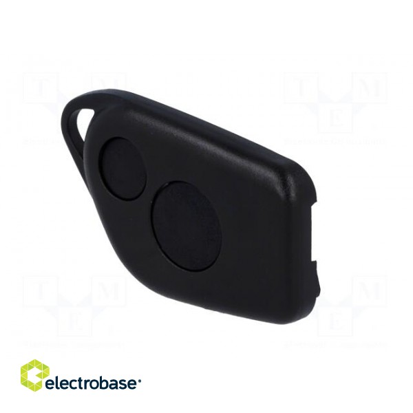 Front panel for remote controller | plastic | black | MINITOOLS image 4