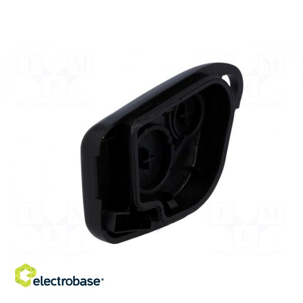Front panel for remote controller | plastic | black | MINITOOLS фото 6