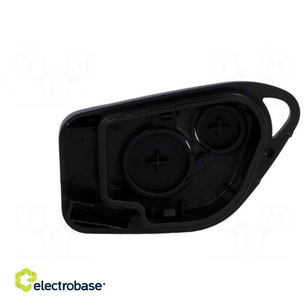 Front panel for remote controller | plastic | black | MINITOOLS image 7