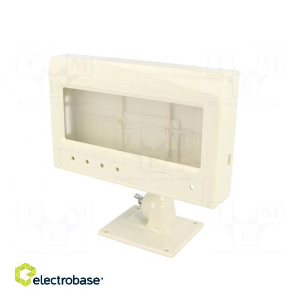Enclosure: for devices with displays | A: 151mm | B: 94mm | ABS фото 2