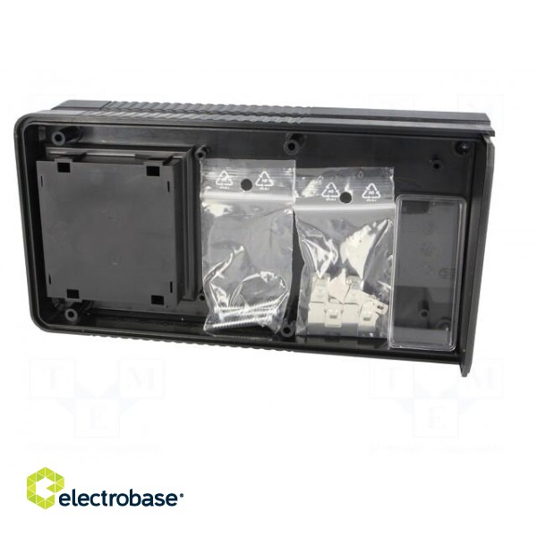 Enclosure: for devices with displays | X: 100mm | Y: 196mm | Z: 40mm paveikslėlis 3