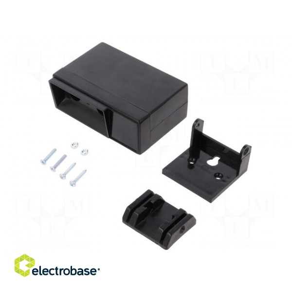 Enclosure: for devices with displays | X: 88mm | Y: 58mm | Z: 34mm | ABS image 1