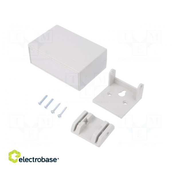 Enclosure: for devices with displays | X: 88mm | Y: 58mm | Z: 34mm | ABS paveikslėlis 1