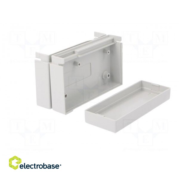 Enclosure: for devices with displays | X: 88mm | Y: 58mm | Z: 34mm | ABS фото 3