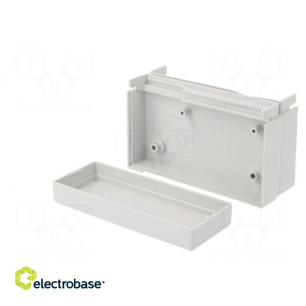Enclosure: for devices with displays | X: 88mm | Y: 58mm | Z: 34mm | ABS фото 5