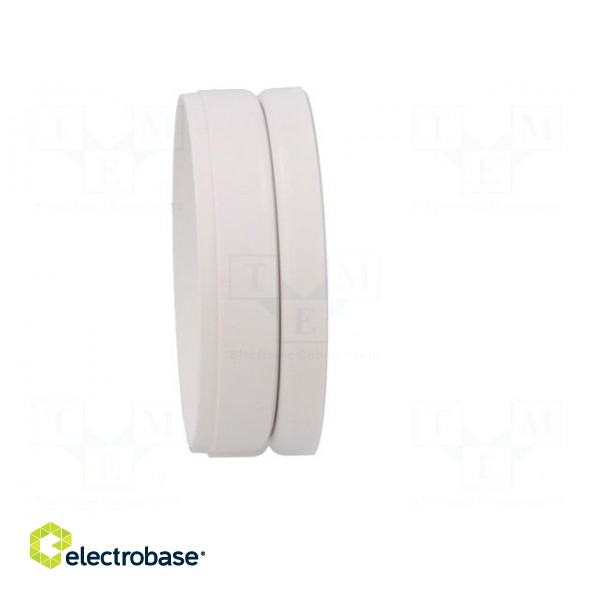 Enclosure: for alarms | ABS | white | Ø: 70mm | H: 18mm image 5