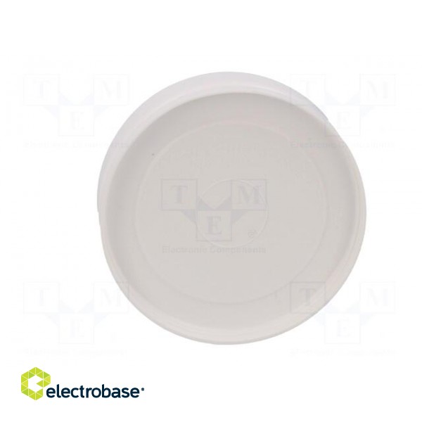 Enclosure: for alarms | ABS | white | Ø: 70mm | H: 18mm image 7