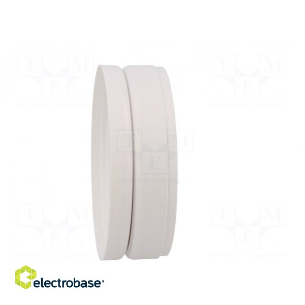 Enclosure: for alarms | ABS | white | Ø: 70mm | H: 18mm image 9