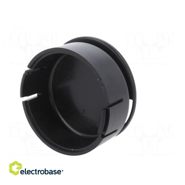 Enclosure: for alarms | Z: 20.3mm | ABS | black | Series: 1551SNAP | IP30 image 5