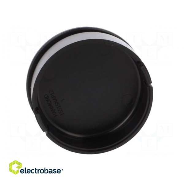 Enclosure: for alarms | Z: 20.3mm | ABS | black | Series: 1551SNAP | IP30 фото 4