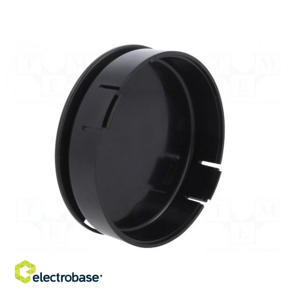 Enclosure: for alarms | Z: 20.3mm | ABS | black | Series: 1551SNAP | IP30 фото 3