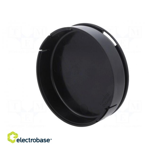 Enclosure: for alarms | Z: 20.3mm | ABS | black | Series: 1551SNAP | IP30 фото 5