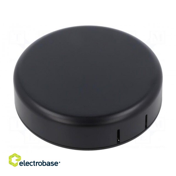 Enclosure: for alarms | Z: 20.3mm | ABS | black | Series: 1551SNAP | IP30 фото 1