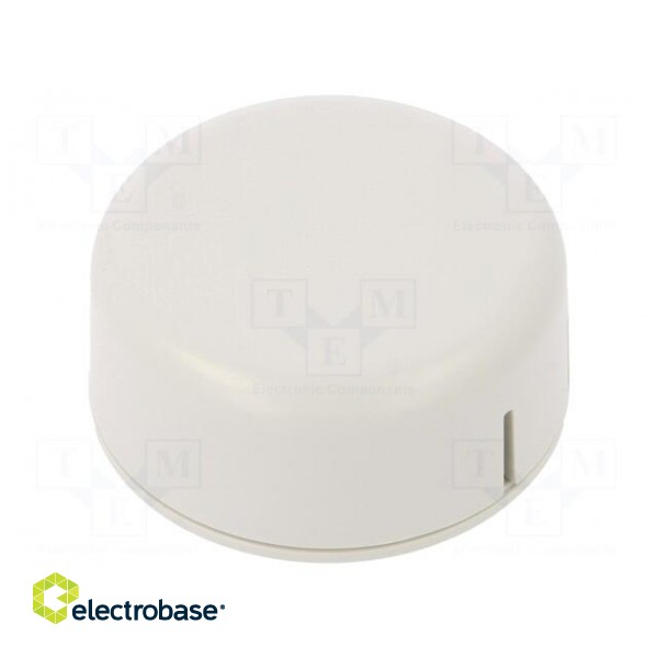Enclosure: for alarms | Z: 20.3mm | ABS | grey | Series: 1551SNAP | IP30 image 1