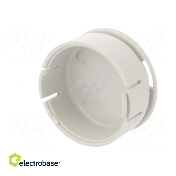 Enclosure: for alarms | Z: 20.3mm | ABS | grey | Series: 1551SNAP | IP30 image 5