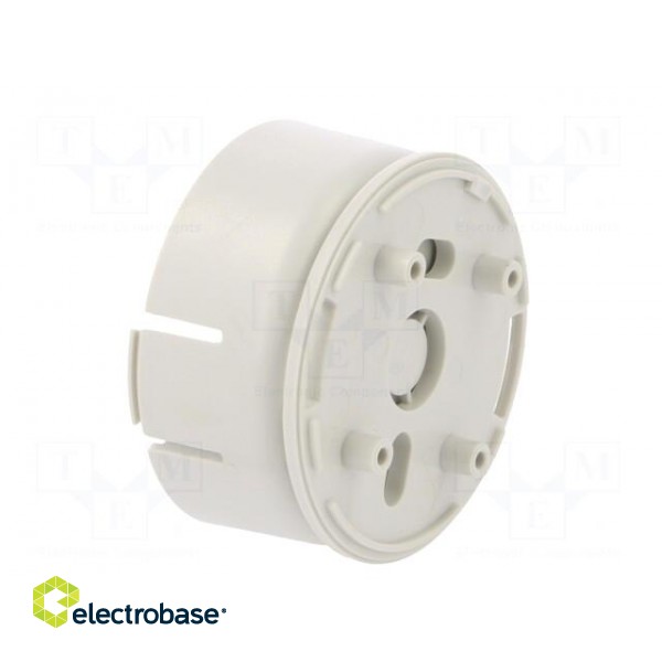 Enclosure: for alarms | Z: 20.3mm | ABS | grey | Series: 1551SNAP | IP30 image 7