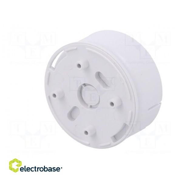 Enclosure: for alarms | Z: 20.3mm | ABS | white | Series: 1551SNAP | IP30 image 9