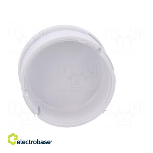 Enclosure: for alarms | Z: 20.3mm | ABS | white | Series: 1551SNAP | IP30 image 4