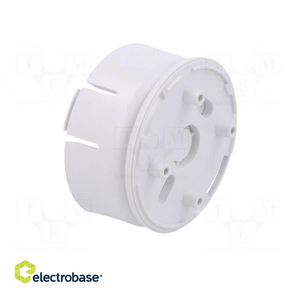 Enclosure: for alarms | Z: 20.3mm | ABS | white | Series: 1551SNAP | IP30 image 7