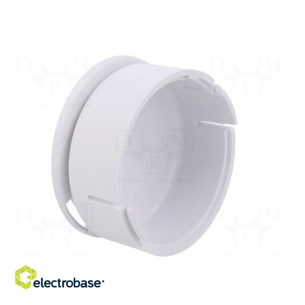 Enclosure: for alarms | Z: 20.3mm | ABS | white | Series: 1551SNAP | IP30 image 3