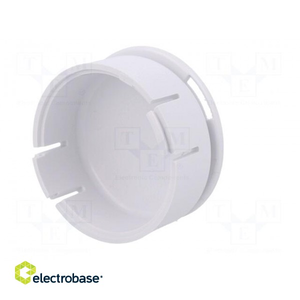Enclosure: for alarms | Z: 20.3mm | ABS | white | Series: 1551SNAP | IP30 image 5